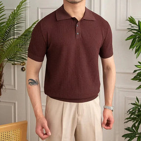 Camisa Polo Masculina Fiorinni Barcelona Marrom