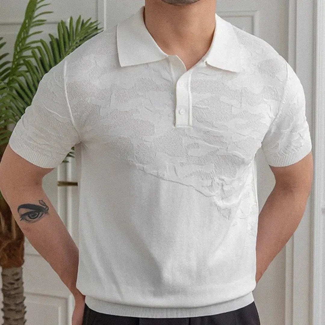 Camisa Polo Masculina Fiorinni Girona Branca