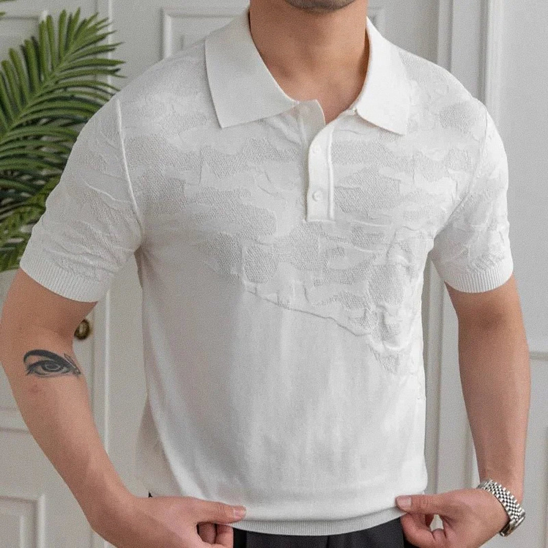 Camisa Polo Masculina Fiorinni Girona Branca