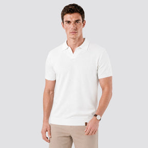 Camisa Polo Tricot Masculina Alba branco