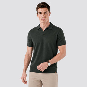 Camisa Polo Tricot Masculina Alba verde