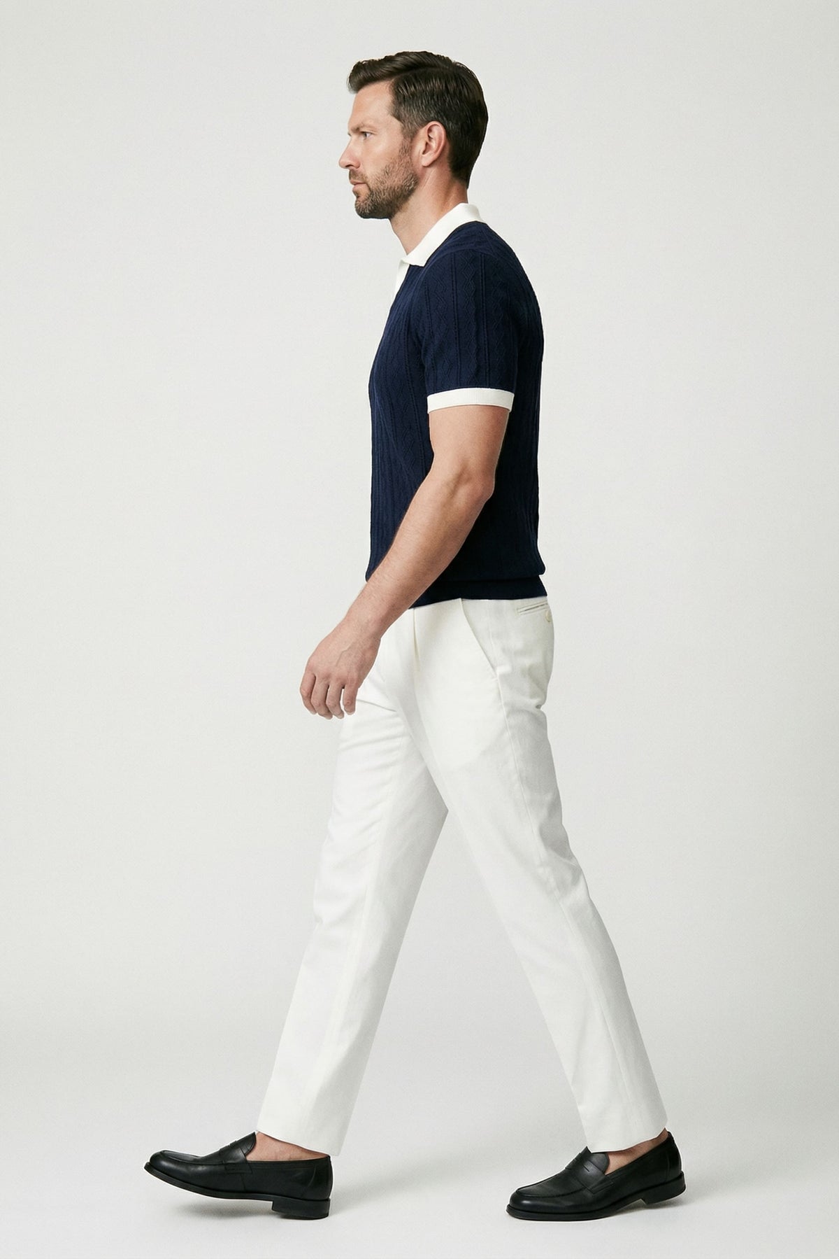 Camisa Polo Tricot Masculina Madrid