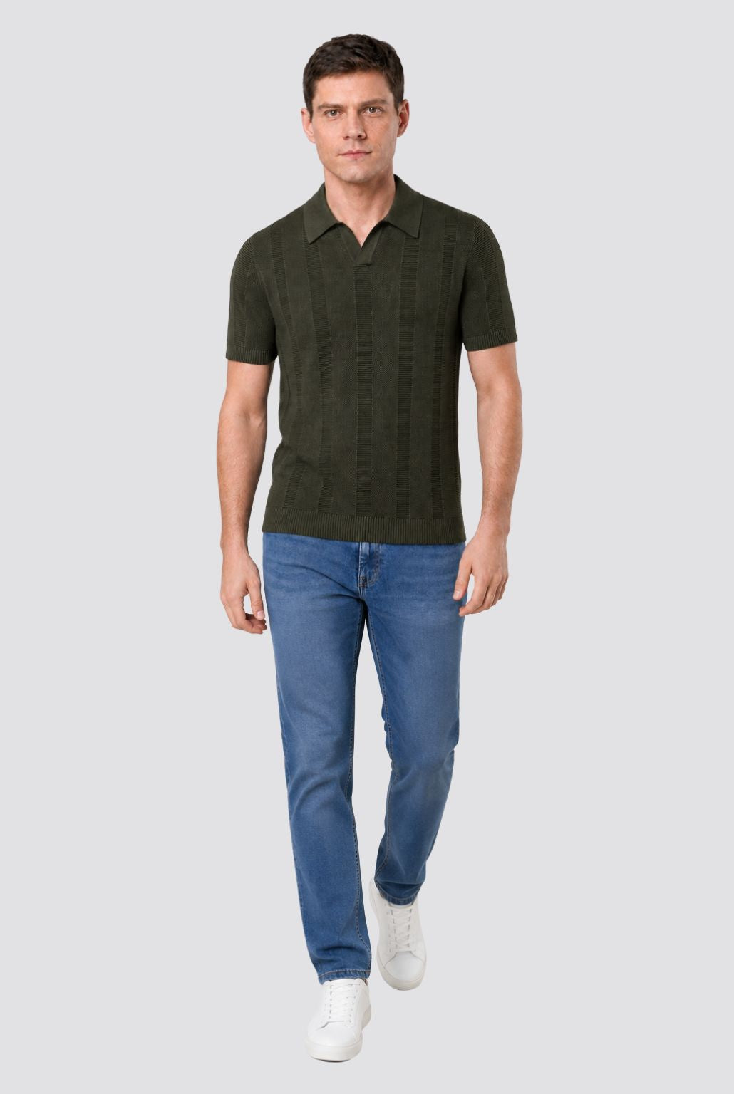 Camisa Polo Tricot Masculina Matera