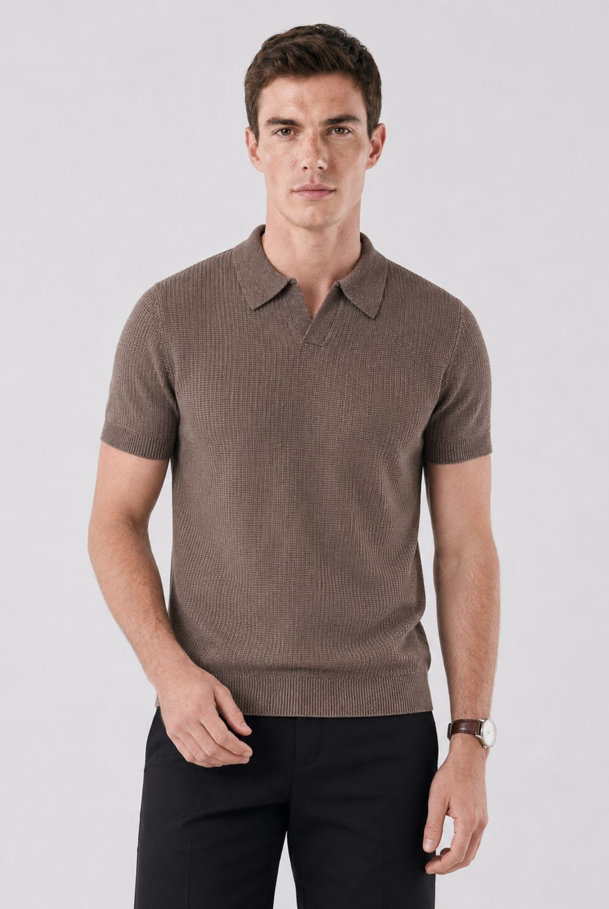 Camisa Polo Tricot Masculina Monza