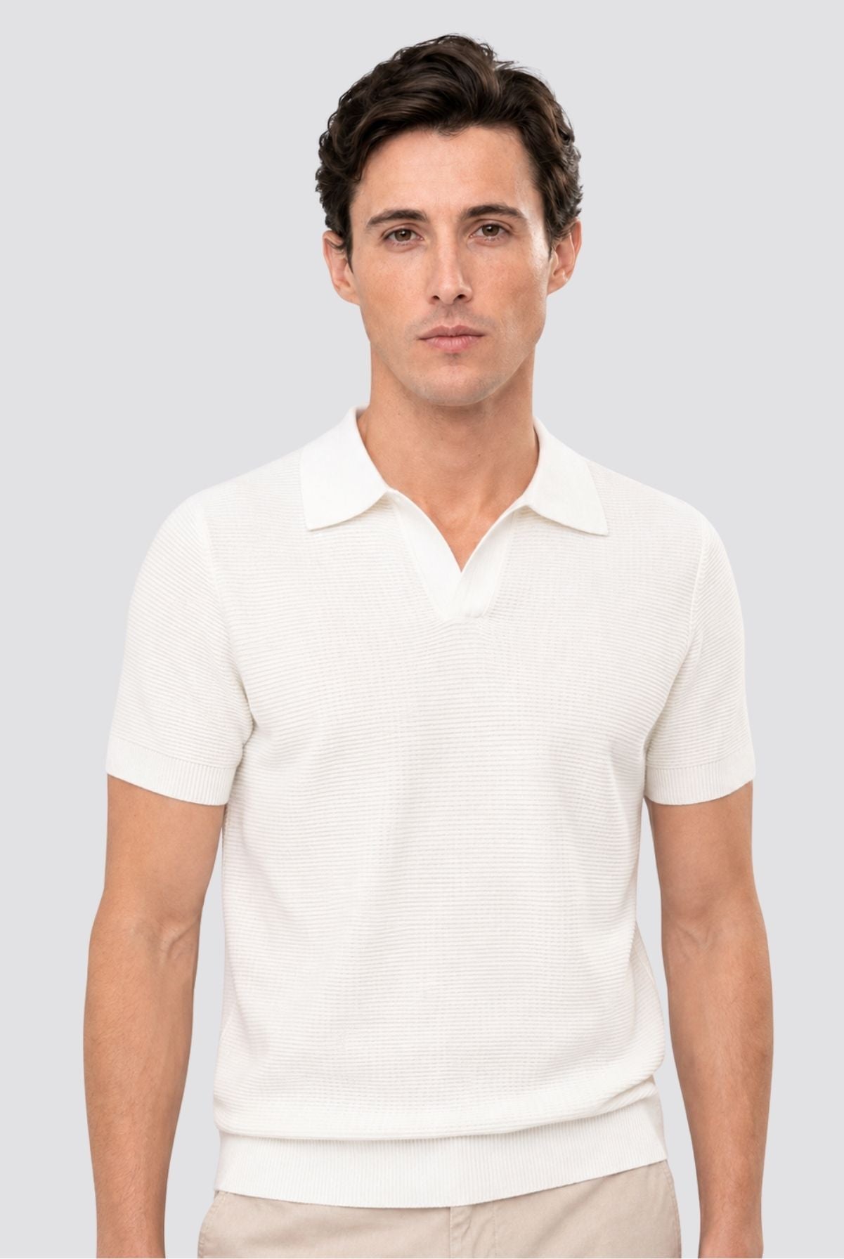 Camisa Polo Tricot Masculina Savoia