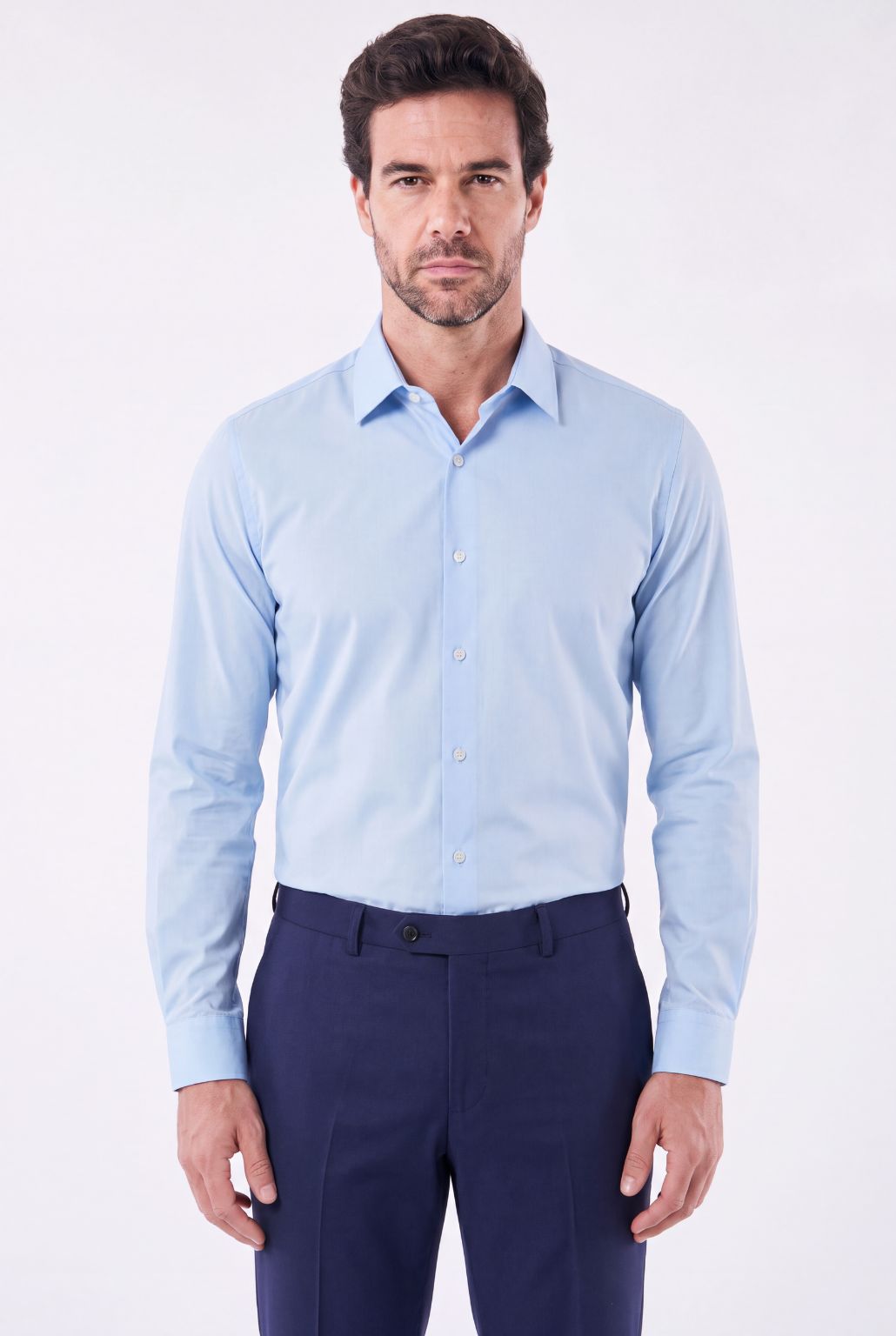 Camisa Social Manga Longa Colarinho Clássico Lipari