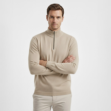 Camisa Social Masculina Fiorinni Logan bege