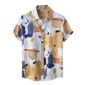 Camisa Manga Curta Fiorinni Mirage amarela