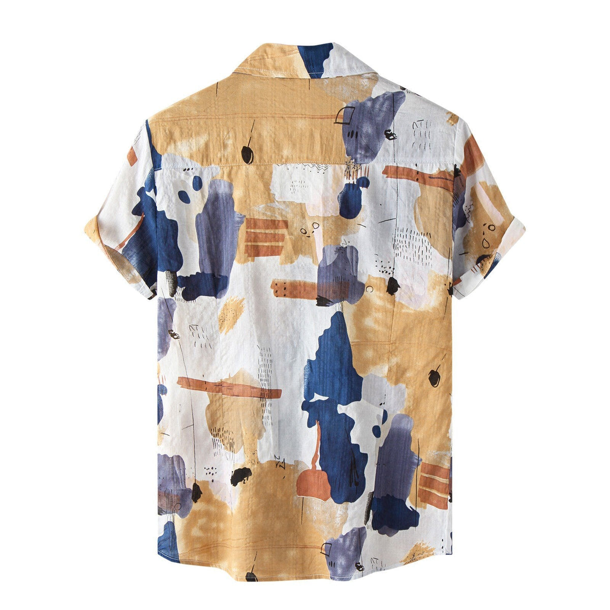 Camisa Manga Curta Fiorinni Mirage amarela