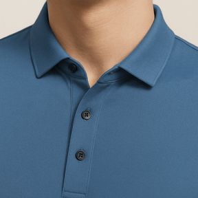 Camisa Polo Masculina em Seda Gelo Fiorinni