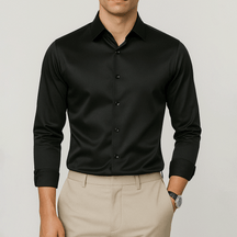 Camisa Social Masculina Fiorinni Spectre preta