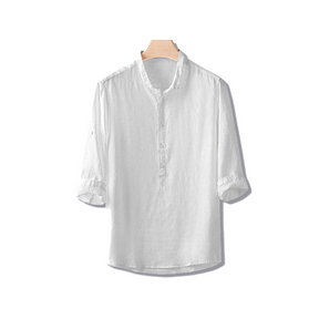 Camisa de Linho Fiorinni Abravanel branco