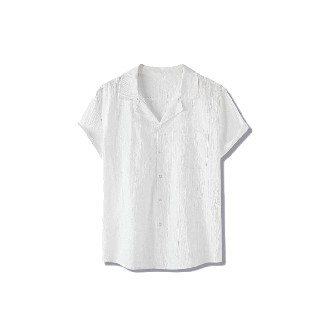 Camisa de Linho Fiorinni Portofino branco