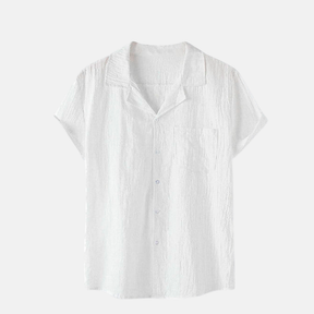 Camisa de Linho Fiorinni Portofino branca 