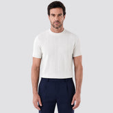 Camiseta Tricot Masculina Bellagio branco