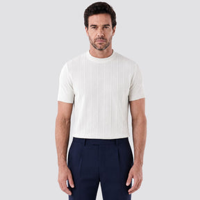 Camiseta Tricot Masculina Bellagio branco