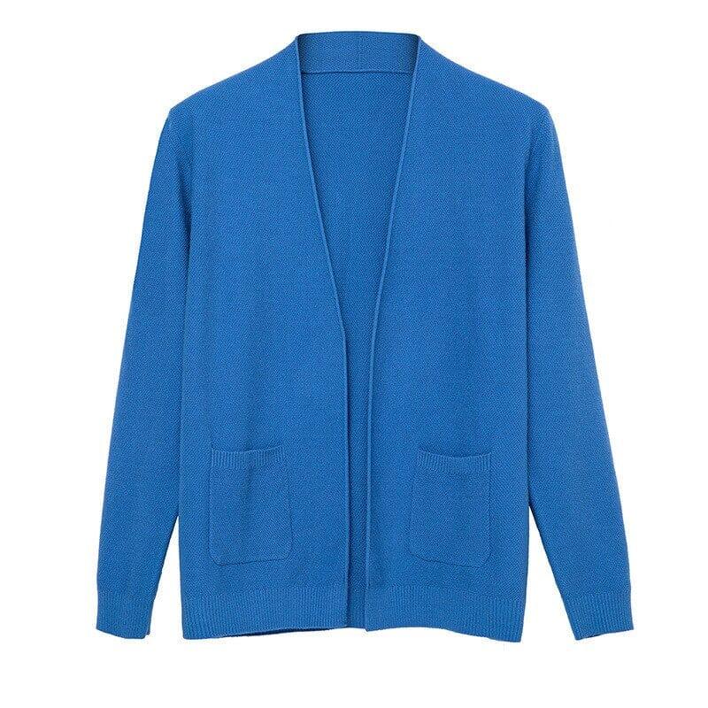 Cardigan Masculino Básico Fiorinni azul