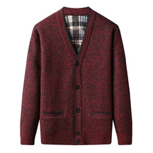 Cardigan Masculino Fiorinni em Lã vinho