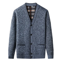 Cardigan Masculino Fiorinni em Lã azul