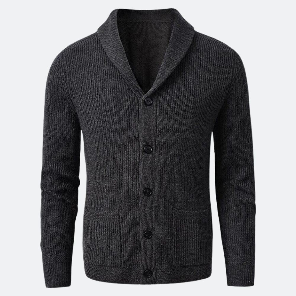 Cardigan Masculino Gola em V Fiorinni