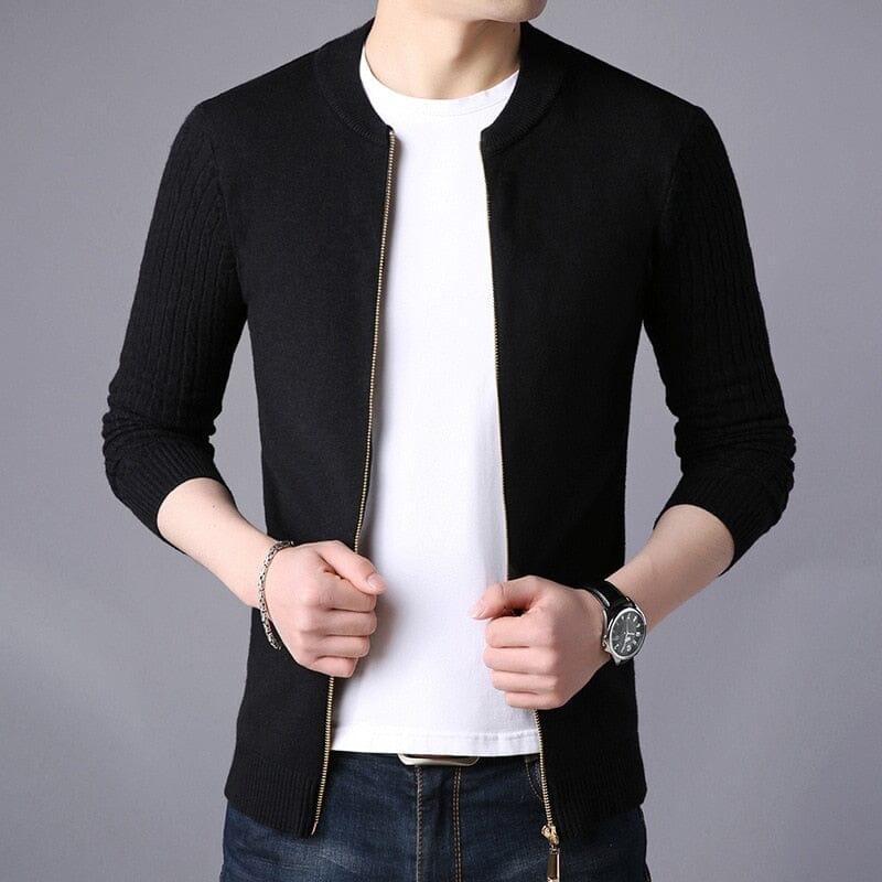 Cardigan Masculino Noir Fiorinni preto