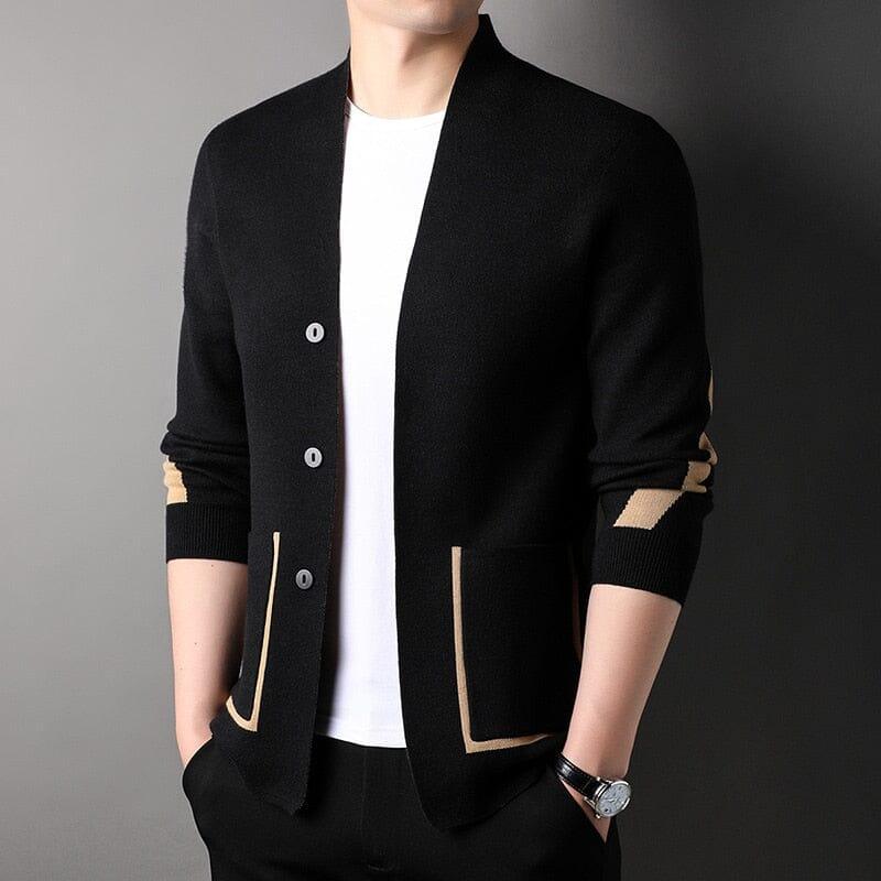 Cardigan Masculino Palermo Fiorinni preto