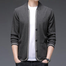 Cardigan Masculino Slim Fiorinni cinza