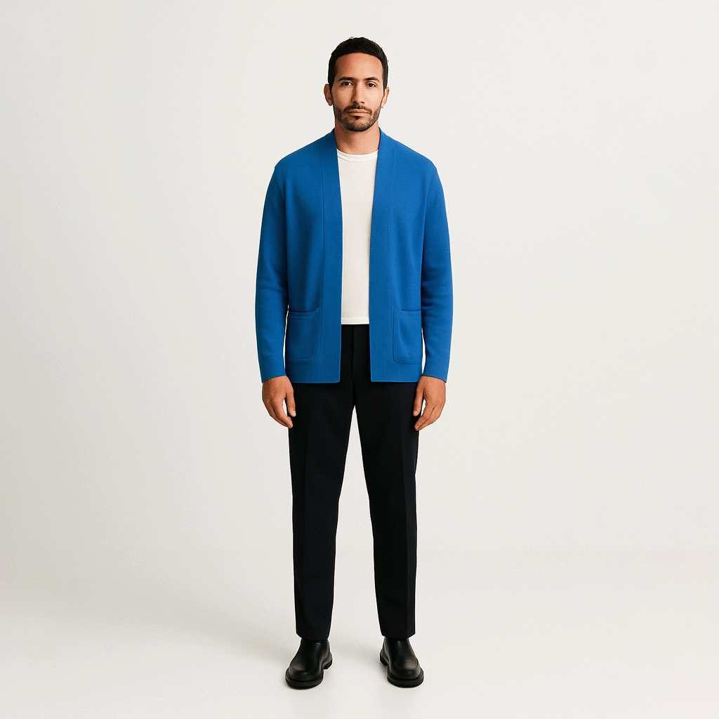 Cardigan Masculino Básico Fiorinni