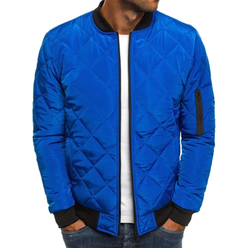 Casaco Masculino Inverno Forrado Fiorinni Basic Azul