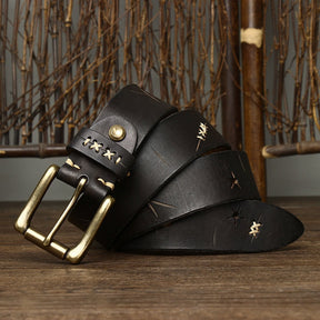 Cinto Masculino de Couro Fiorinni Vintage