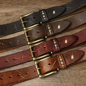 Cinto Masculino de Couro Fiorinni Vintage