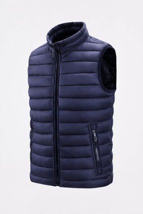 Colete Masculino Puffer Acolchoado com Zíper