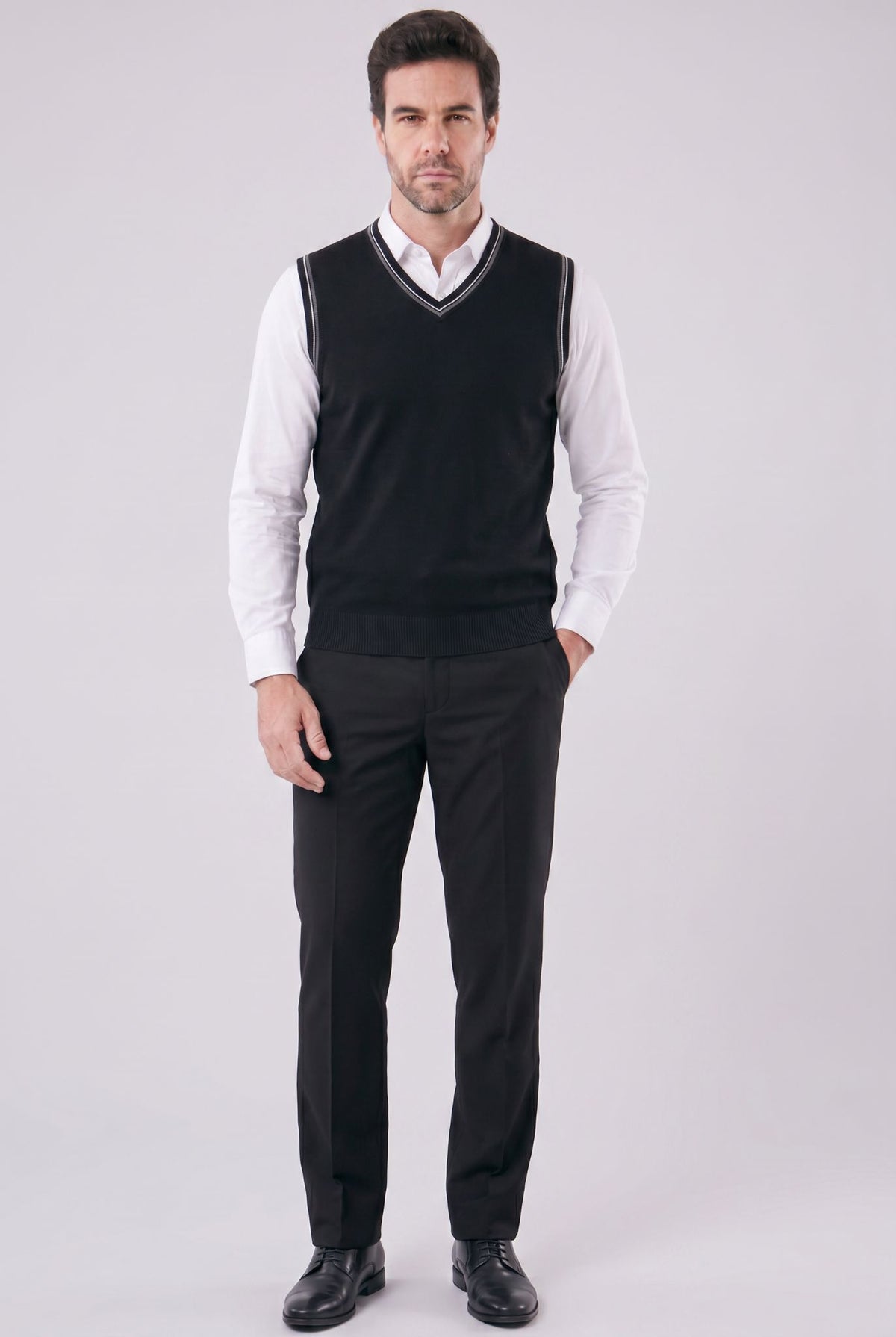 Colete Masculino Social Essentials de Alfaiataria Slim