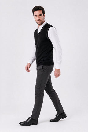 Colete Masculino Social Essentials de Alfaiataria Slim