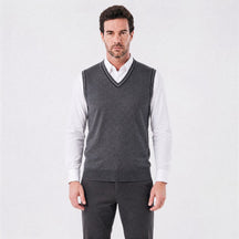 Colete Masculino Social Essentials de Alfaiataria Slim cinza