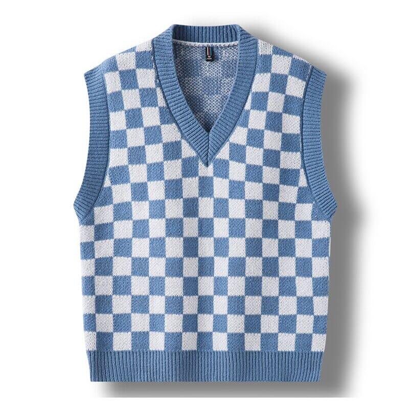 Colete Masculino Tricot Fiorinni Carlsen Azul