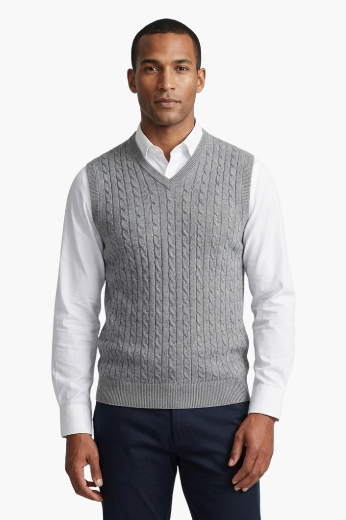 Colete Masculino em Lã Fiorinni