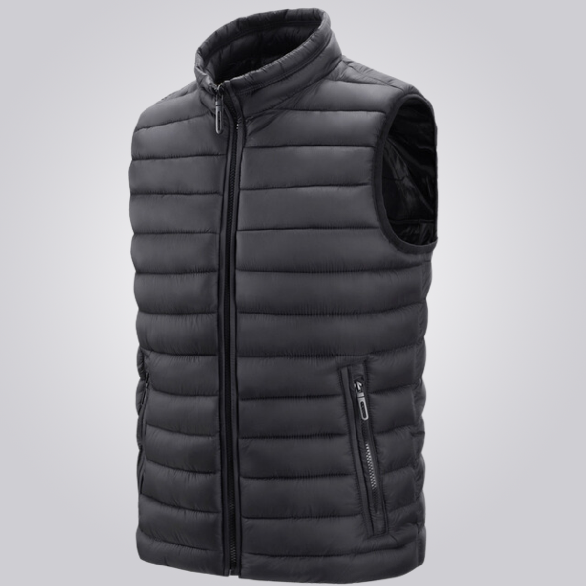 Colete Puffer Masculino Fiorinni - Suporta até -6º C - Preto