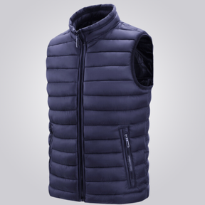 Colete Puffer Masculino Fiorinni - Suporta até -6º C - Azul