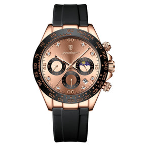 Relógio Masculino Fiorinni Chronotype Rosé Gold