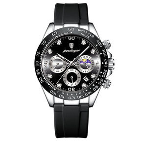 Relógio Masculino Fiorinni Chronotype Silver Black