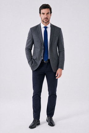 Gravata Masculina Estampada em Seda 1200 Fios