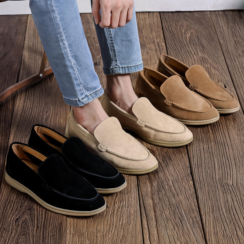 Loafer Masculino em Camurça Lucca