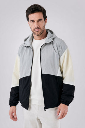 Jaqueta Corta Vento Masculina com Capuz