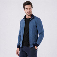 Jaqueta Masculina Bomber com Forro Xadrez Clássico