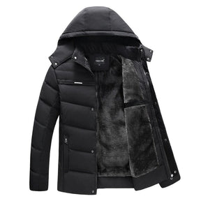 Jaqueta Masculina Inverno Fiorinni Warmcover - Capuz Removível