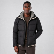 Jaqueta Masculina Puffer Ravero preto