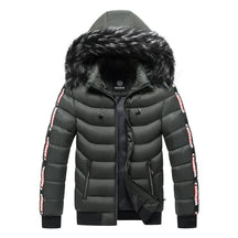 Jaqueta Puffer Masculina Capuz Forrado Fiorinni