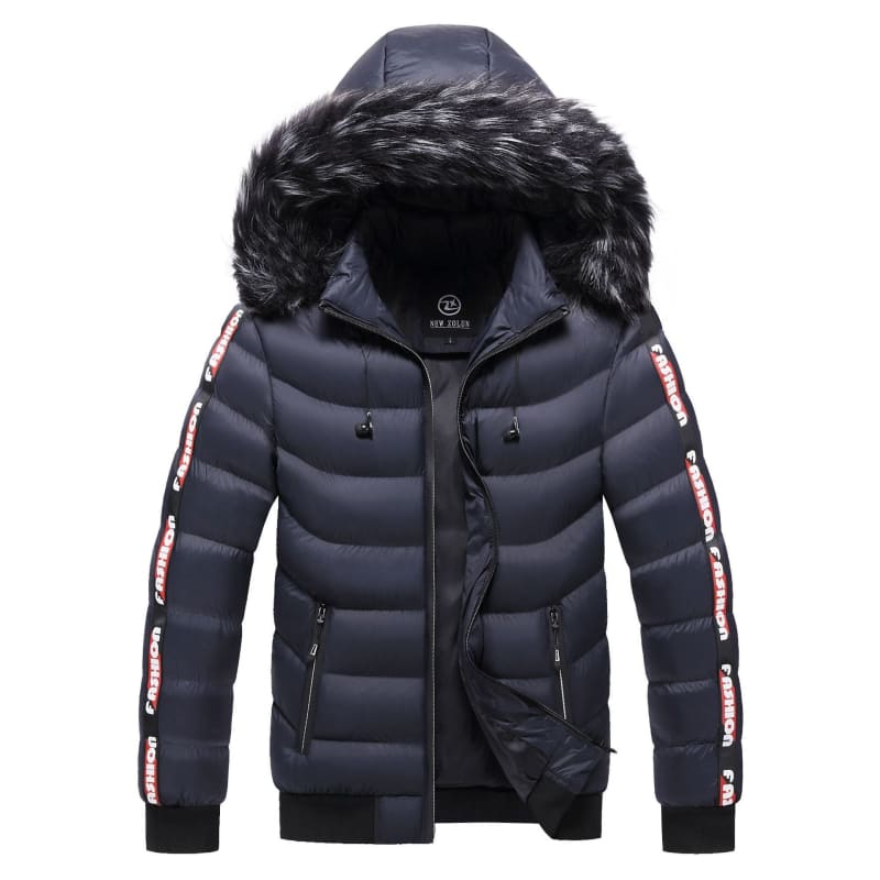 Jaqueta Puffer Masculina Capuz Forrado Fiorinni