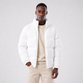 Jaqueta Puffer Masculina Company Bellaro branca
